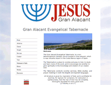 Tablet Screenshot of granalacantchurch.org